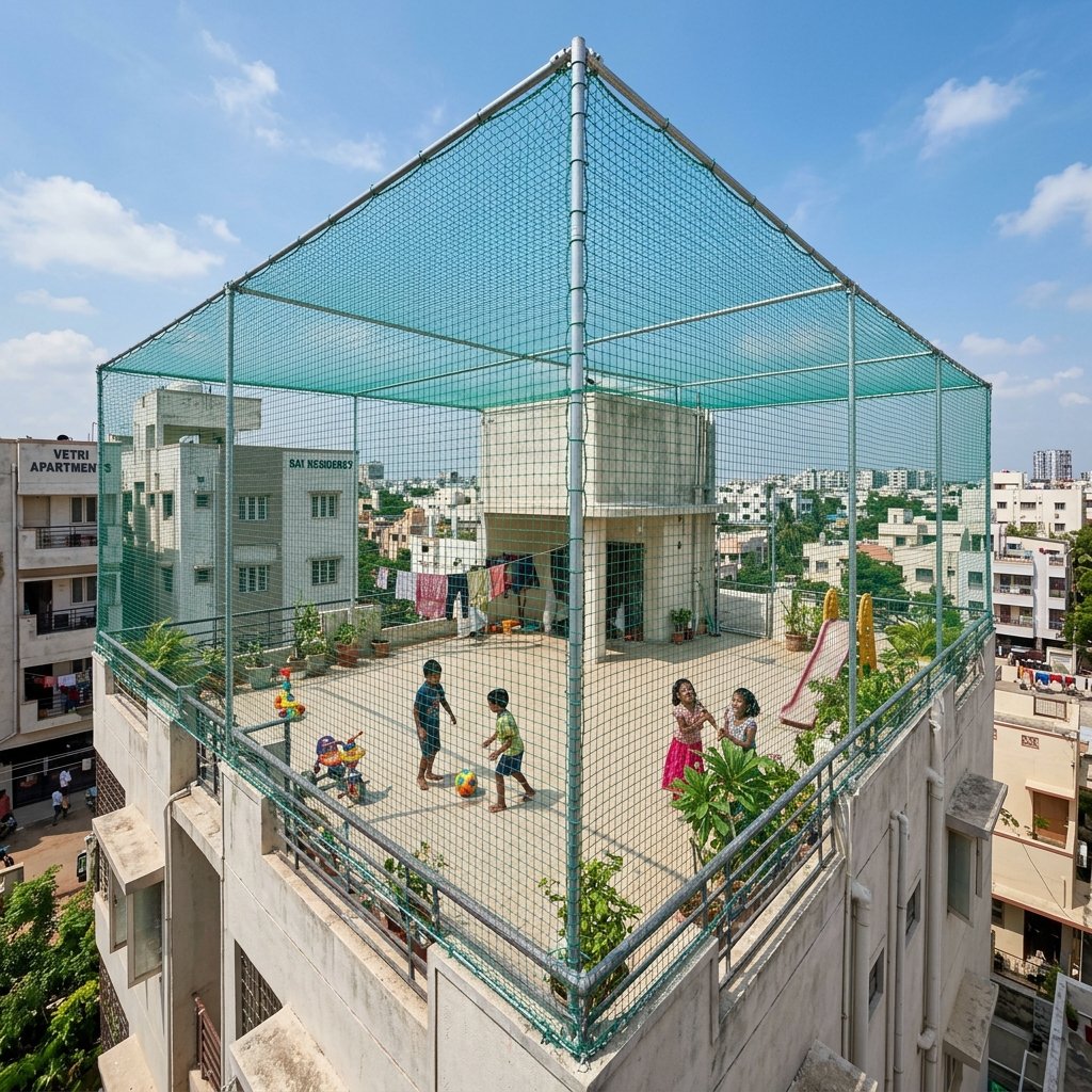 Terrace Safety Nets
